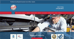 Desktop Screenshot of gregsgarageinc.com